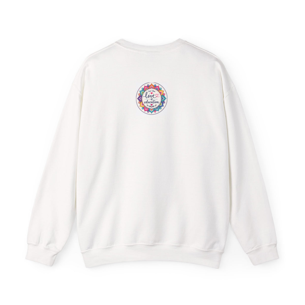 Chaos Coordinator Crewneck Sweatshirt — Funny Floral Educator/Parent Design