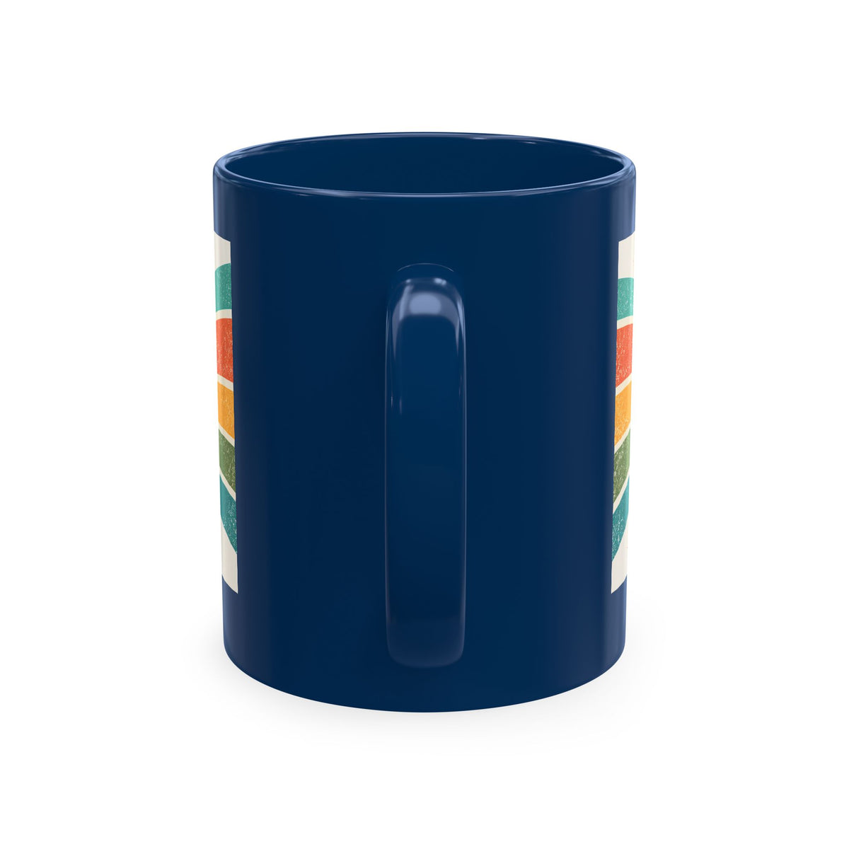 Fueled by Caffeine and Chaos Traditional Ceramic Mug for Coffee lovers, teachers, coaches, counselors, parents