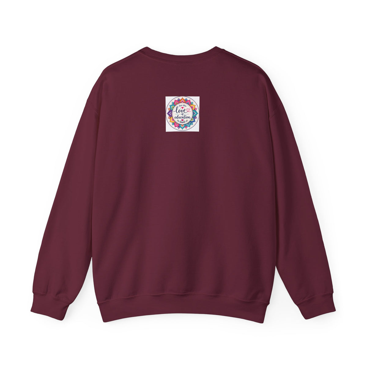 Chaos Coordinator Crewneck Sweatshirt — Funny Teacher/Parent Gift, Problem Solver Floral Graphic