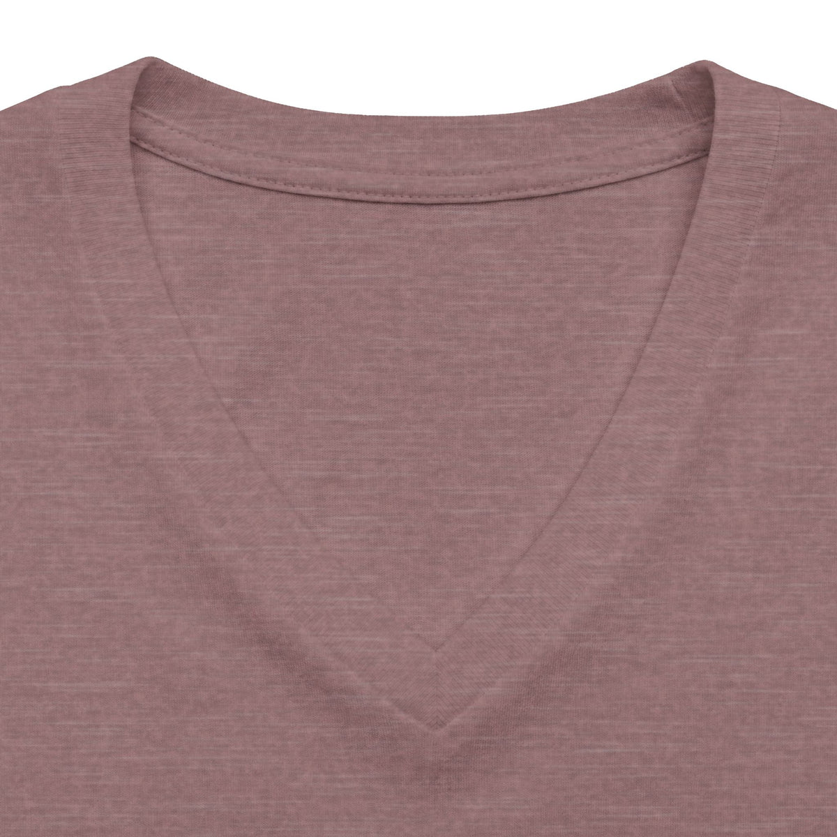 Women's V-Neck Tee - 'Wildly Hopeful' Floral Graphic