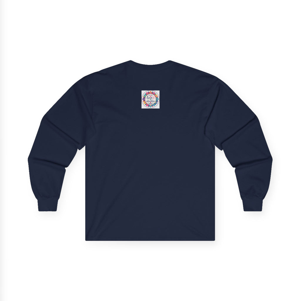 Wildly Hopeful Retro Floral Long Sleeve Tee