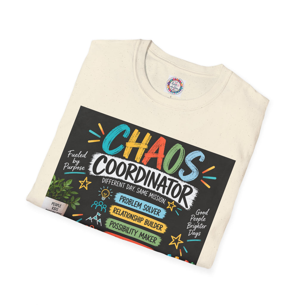 Chaos Coordinator Unisex Teacher T-Shirt
