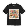 Coffee, Kids, Chaos & Hope Graphic Tee — Retro Floral Teacher/Counselor/School staff/Mom Shirt