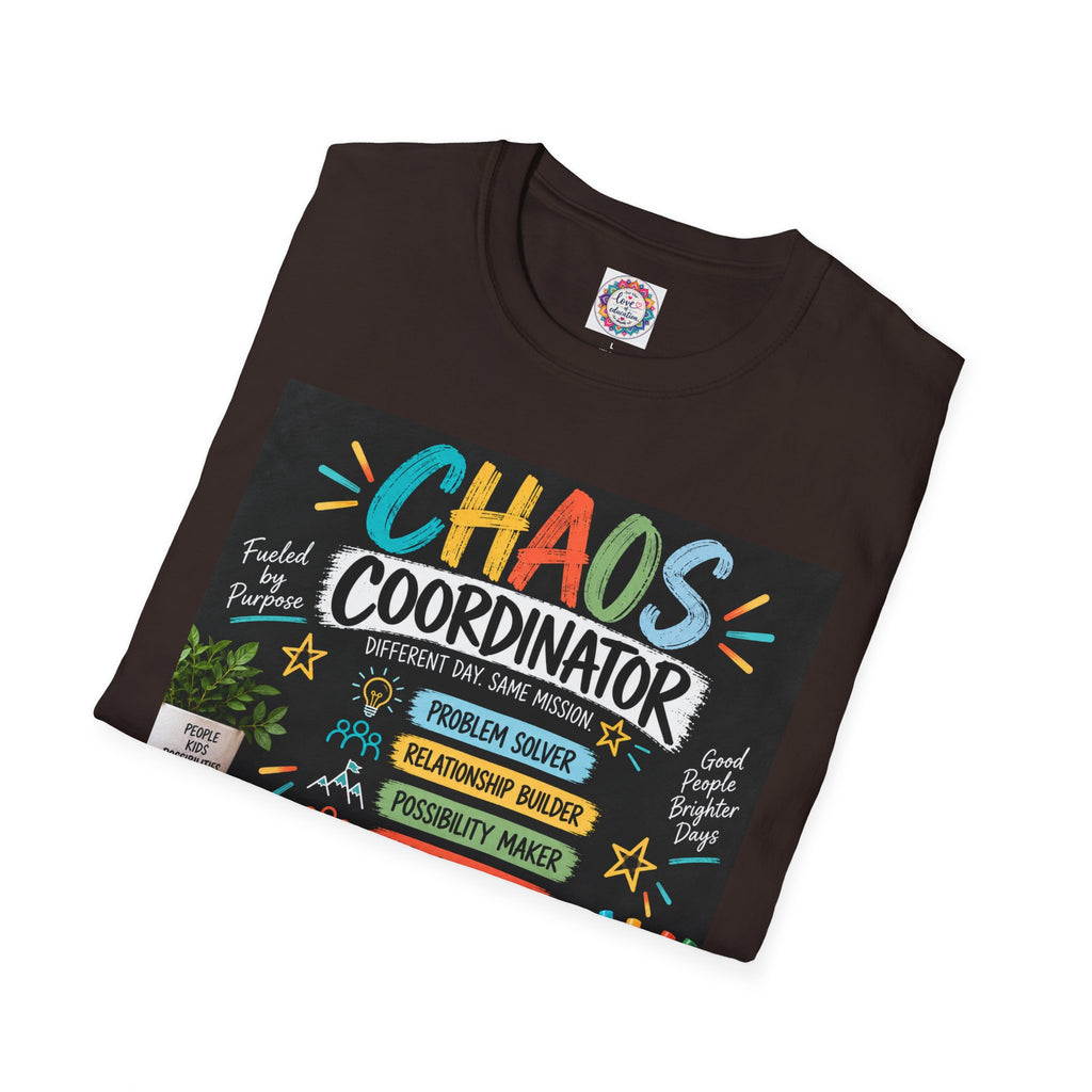 Chaos Coordinator Unisex Teacher T-Shirt