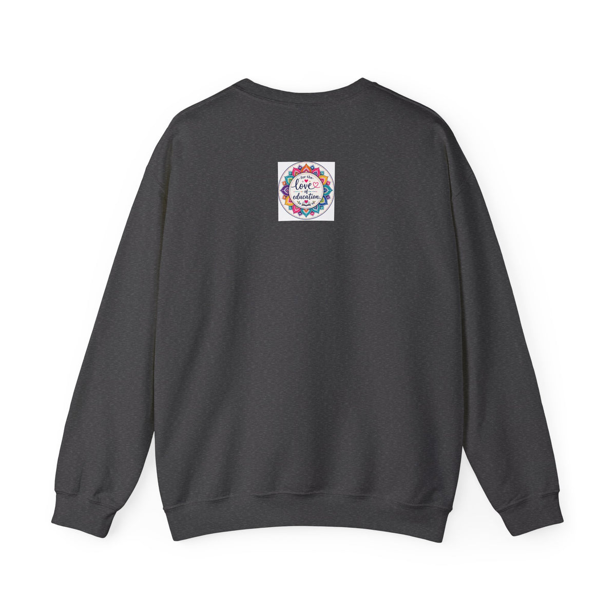 Chaos Coordinator Crewneck Sweatshirt — Funny Teacher/Parent Gift, Problem Solver Floral Graphic