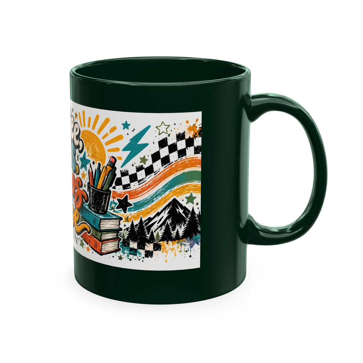 Coffee, Kids, Chaos & Hope Ceramic Mug — Funny Dad/Parent/Teacher/Counselor Coffee Cup