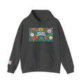 Wildly Hopeful Floral Hoodie — "Wildly Hopeful" Inspirational Retro-Flower Pullover
