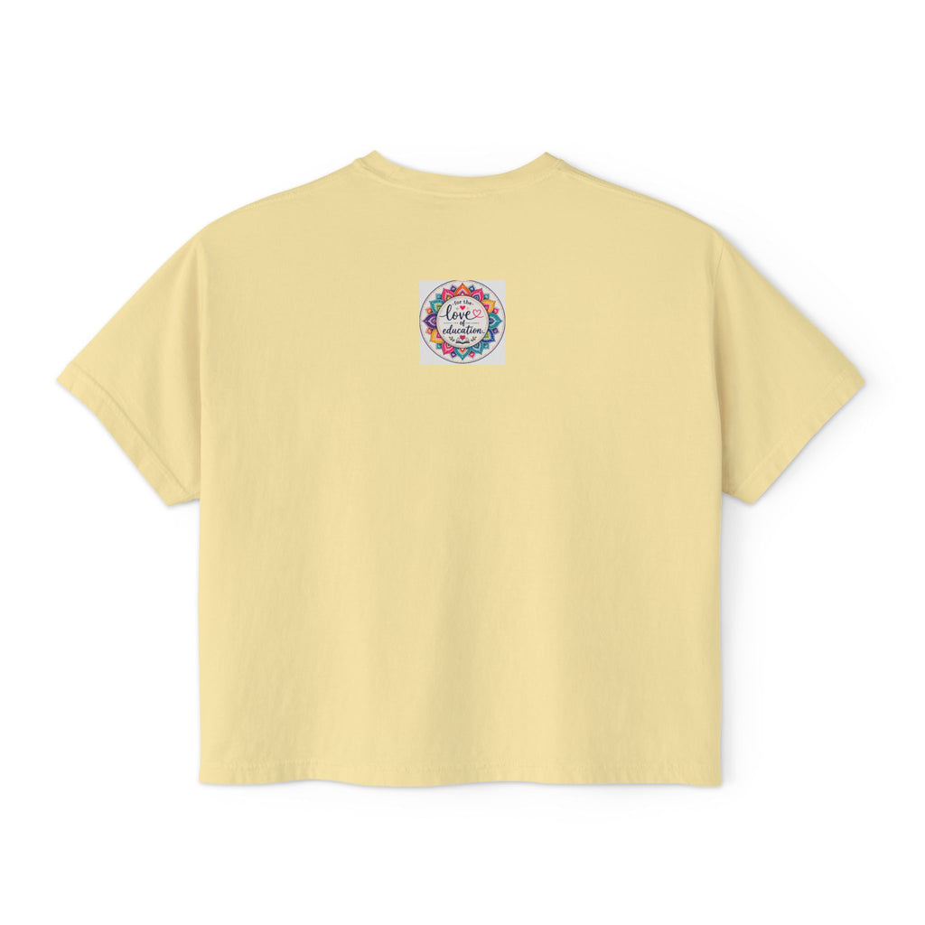 Wildly Hopeful Floral Boxy Tee