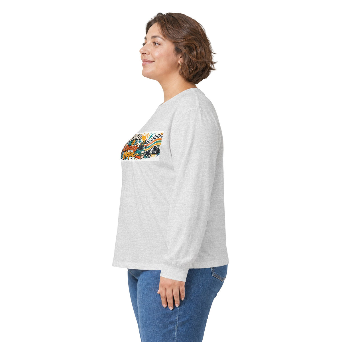 Coffee, Kids, Chaos & Hope Long Sleeve Tee, Men/Women/Teacher/Coach/School Staff