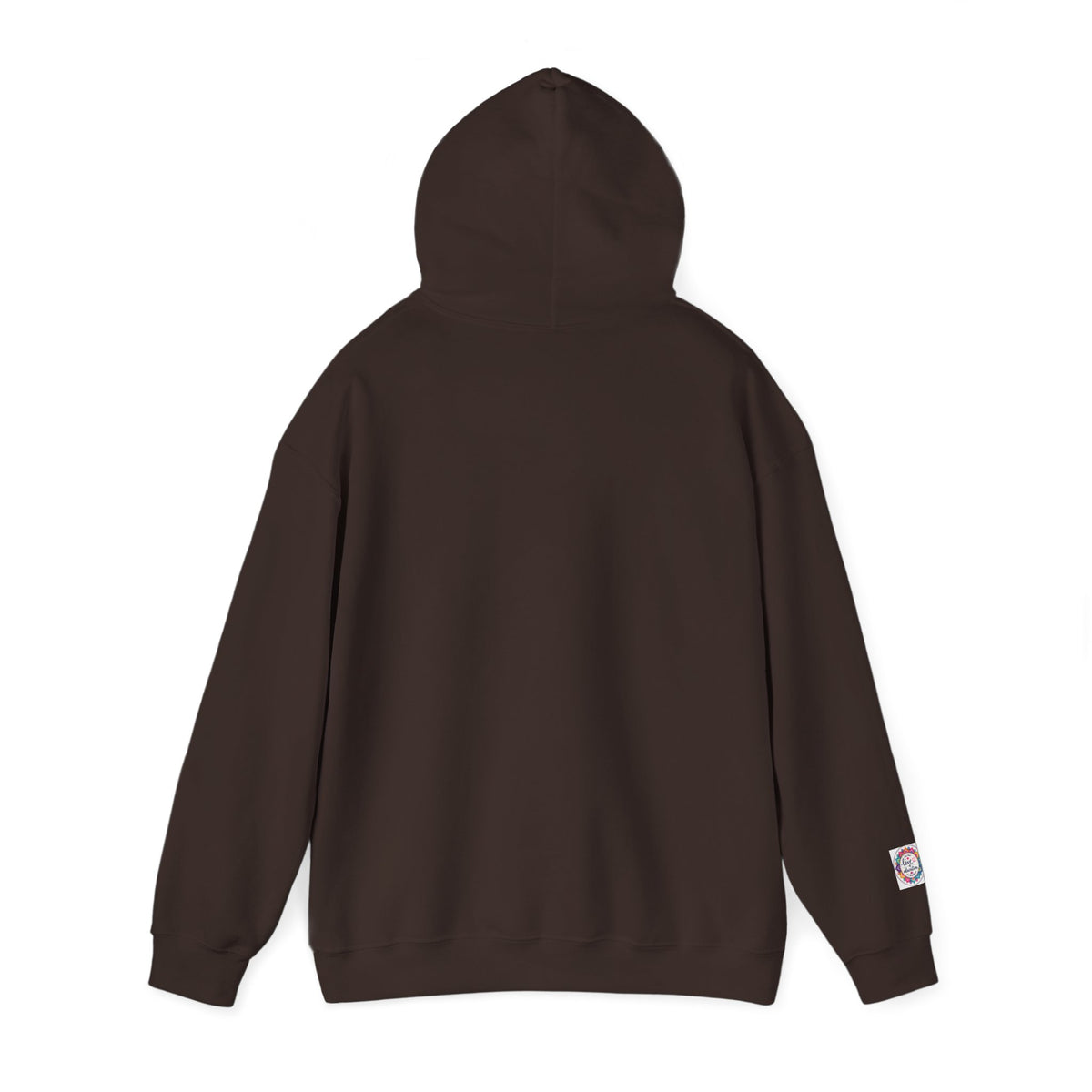 Wildly Hopeful Floral Hoodie — "Wildly Hopeful" Inspirational Retro-Flower Pullover