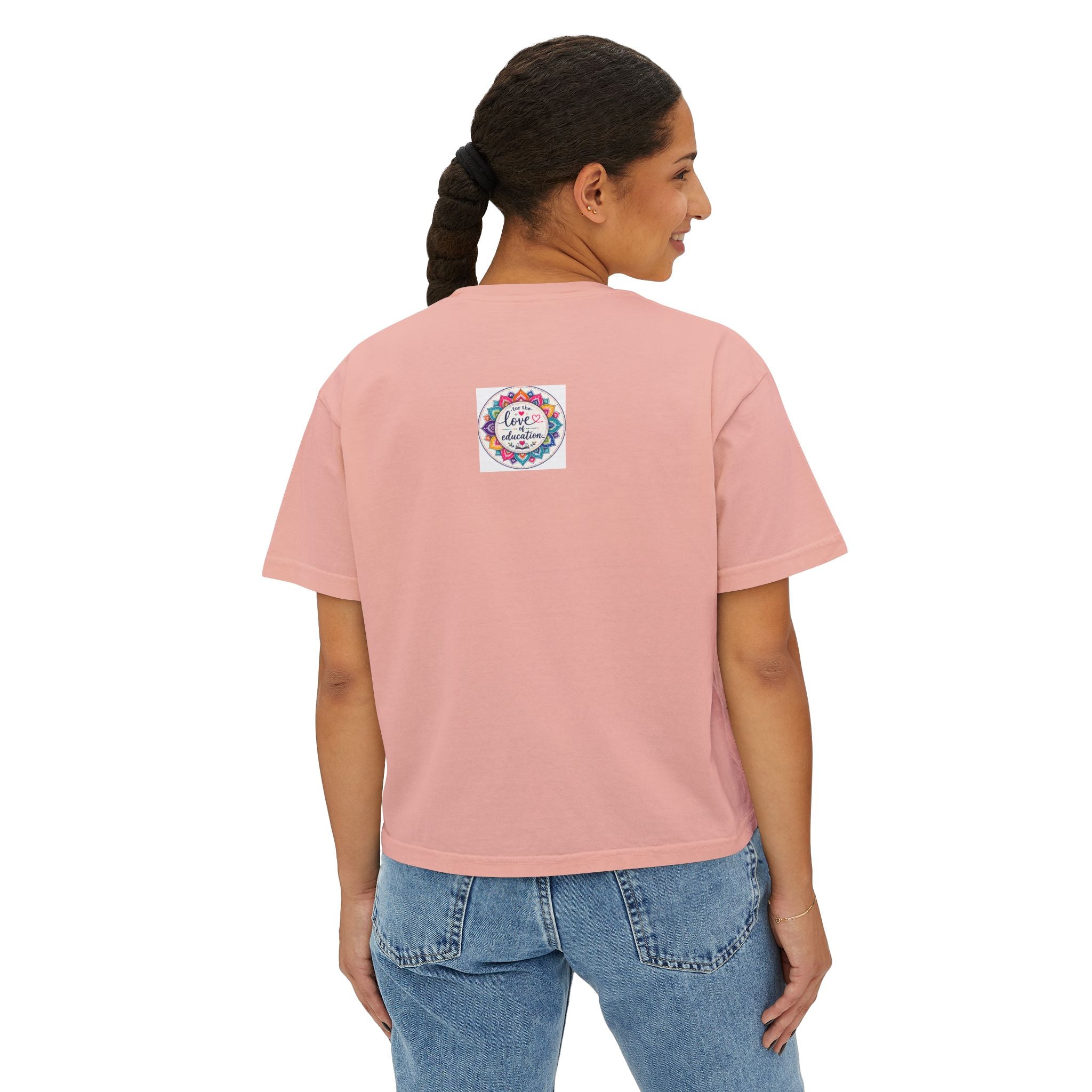 Wildly Hopeful Floral Boxy Tee