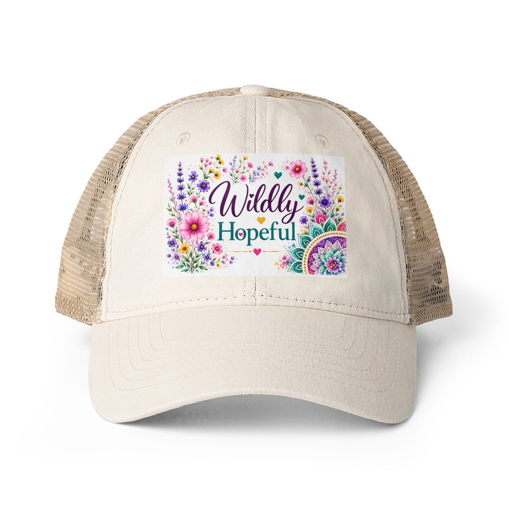 Women's Washed Mesh-Back Cap