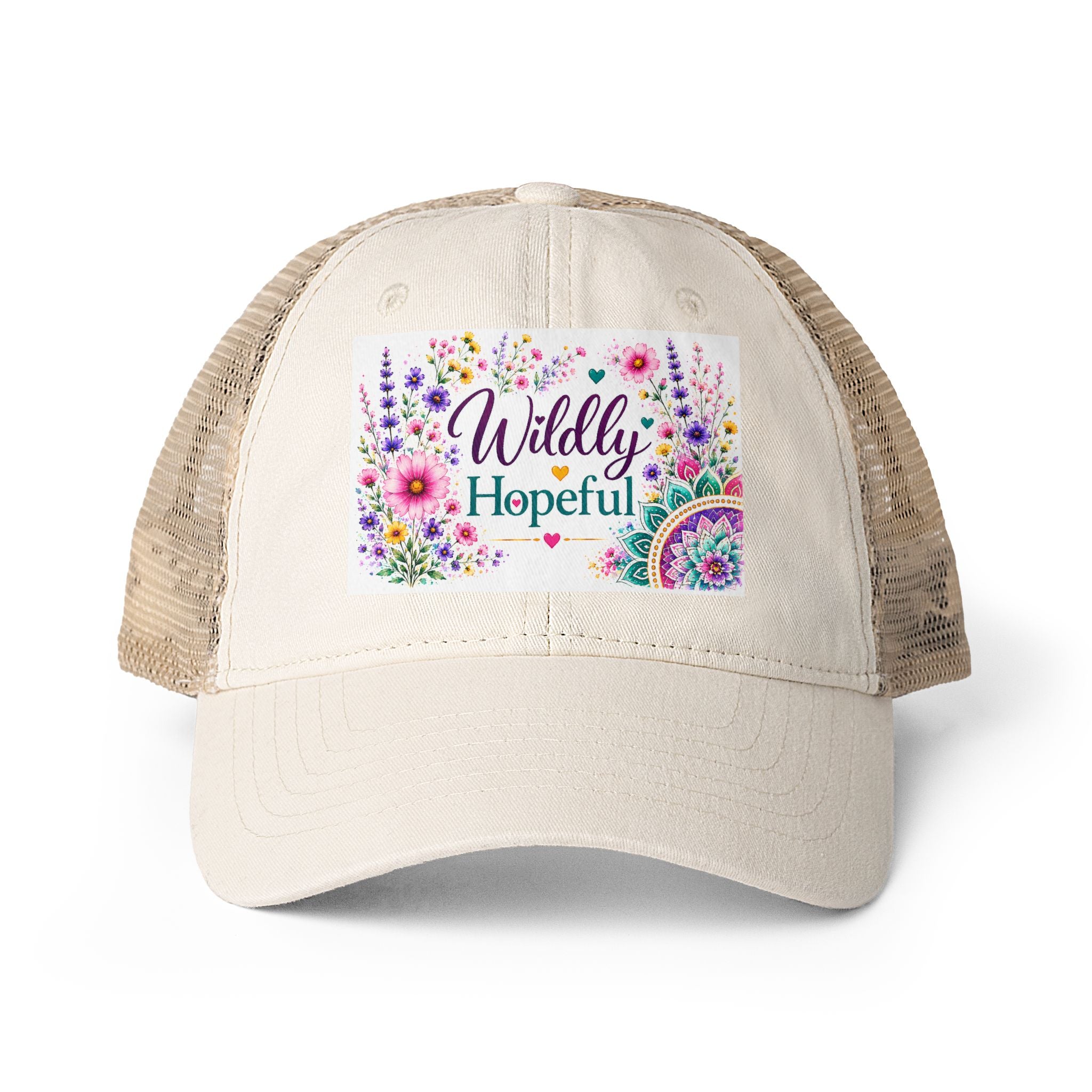 Women's Washed Mesh-Back Cap