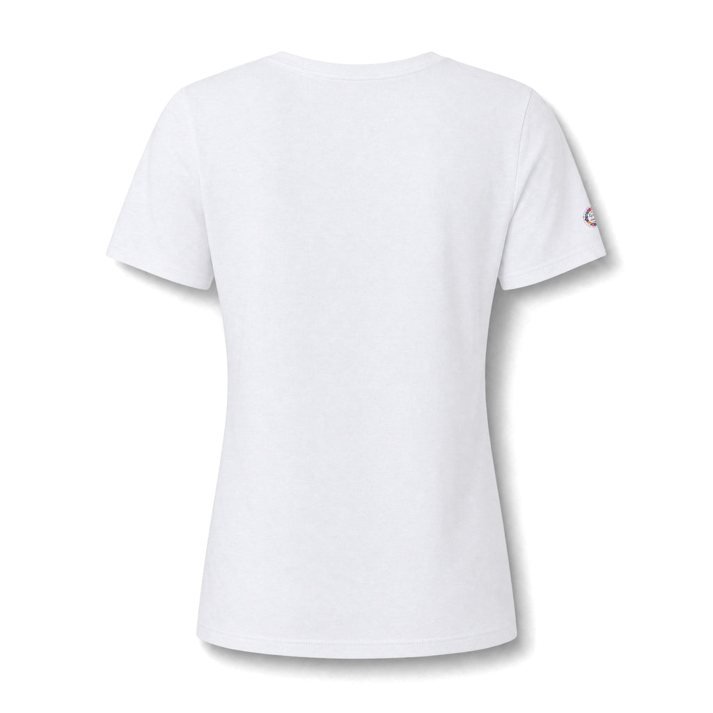 Choose Joy V-Neck Tee — Women's Floral Mandala Inspirational Shirt