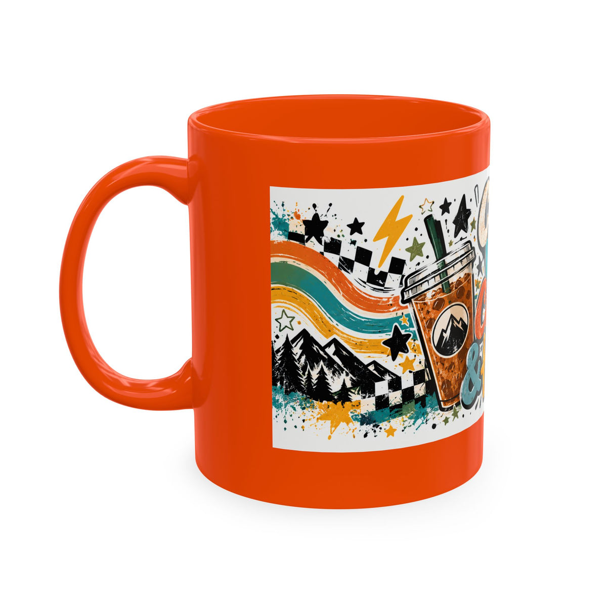 Coffee, Kids, Chaos & Hope Ceramic Mug — Funny Dad/Parent/Teacher/Counselor Coffee Cup