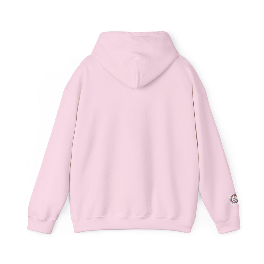 Wildly Hopeful Floral Hoodie — "Wildly Hopeful" Inspirational Retro-Flower Pullover