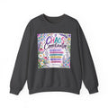 Chaos Coordinator Crewneck Sweatshirt — Funny Floral Educator/Parent Design