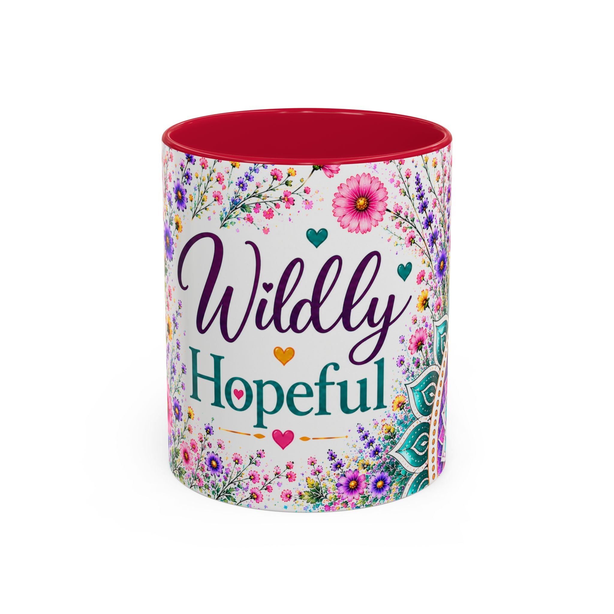 Wildly Hopeful Floral Ceramic Mug (11oz/15oz)