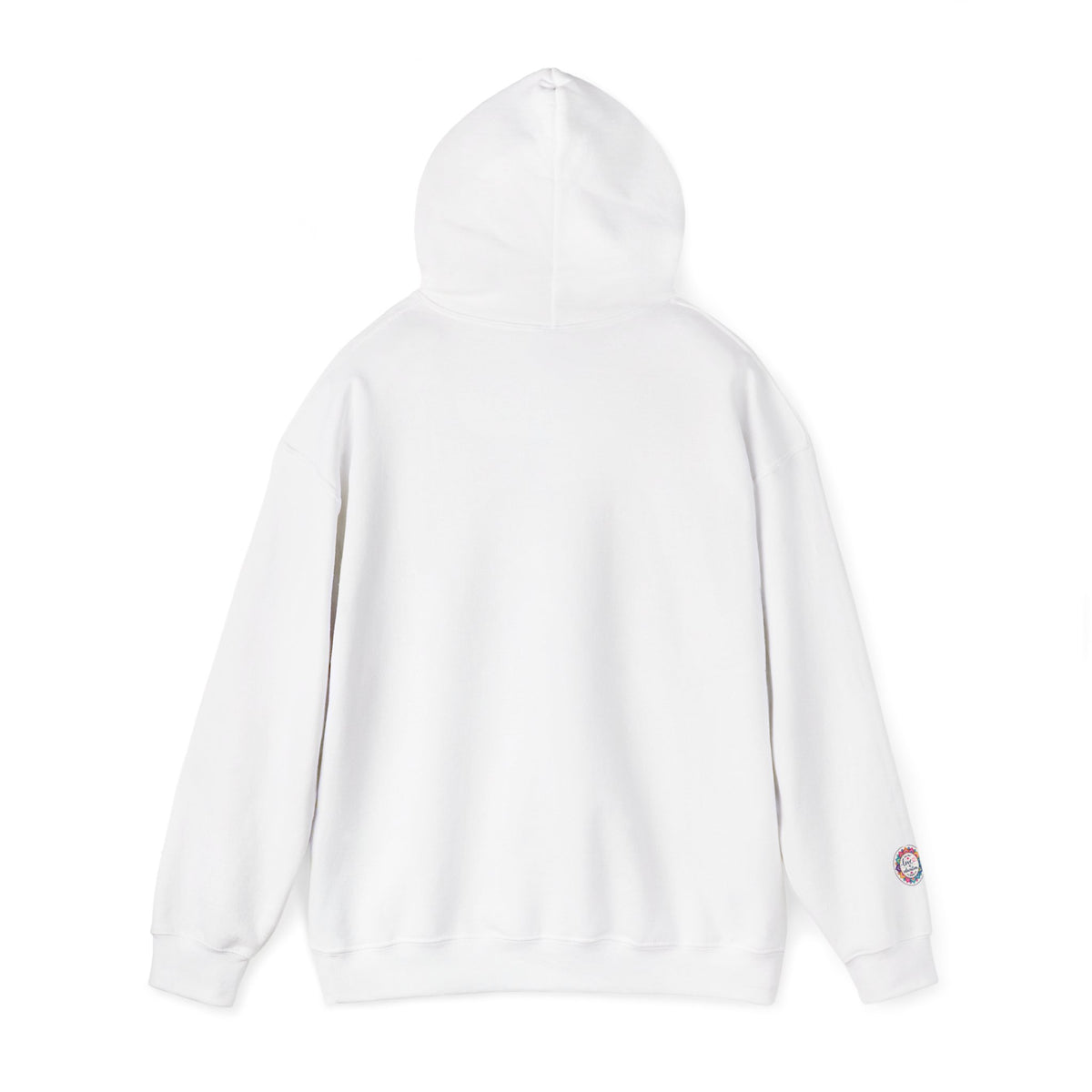 Wildly Hopeful Floral Hoodie — "Wildly Hopeful" Inspirational Retro-Flower Pullover