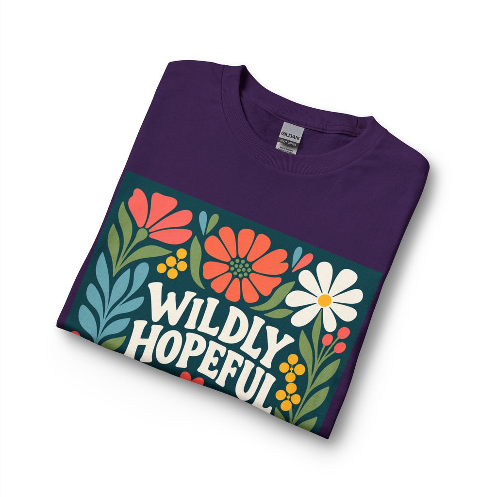 Wildly Hopeful Retro Floral Long Sleeve Tee