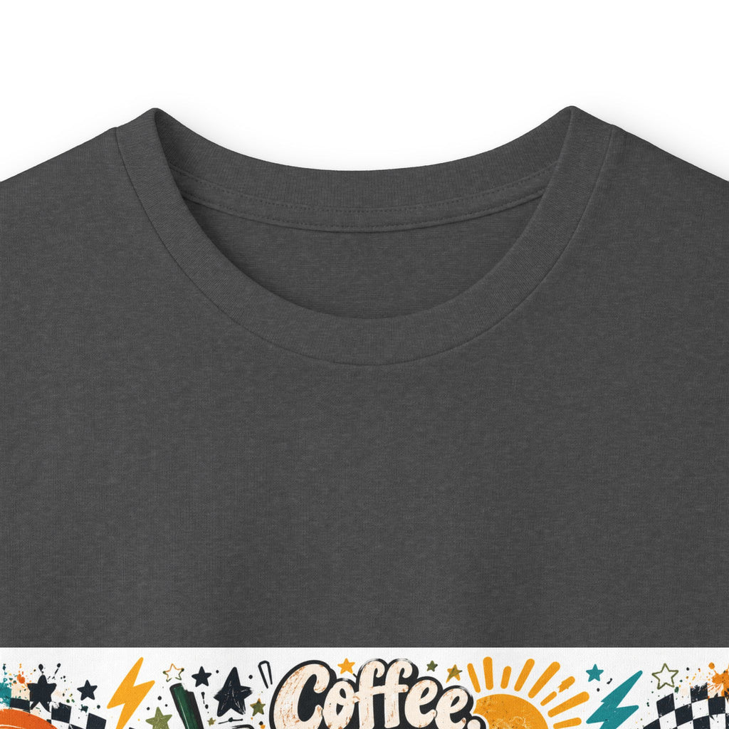 Coffee, Kids, Chaos & Hope Long Sleeve Tee, Men/Women/Teacher/Coach/School Staff