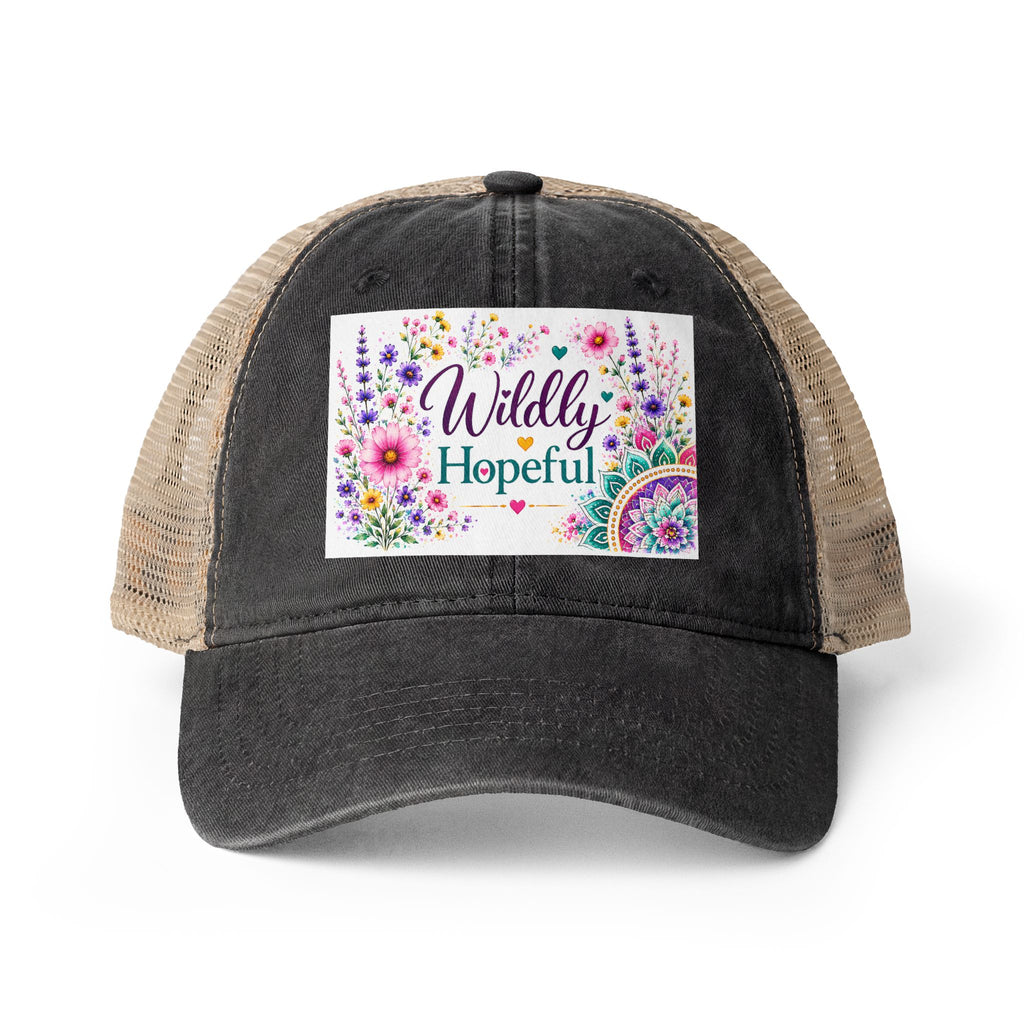Women's Washed Mesh-Back Cap