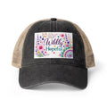 Women's Washed Mesh-Back Cap