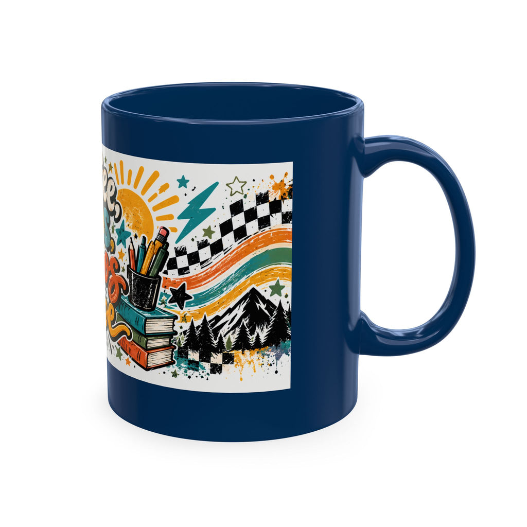 Coffee, Kids, Chaos & Hope Ceramic Mug — Funny Dad/Parent/Teacher/Counselor Coffee Cup