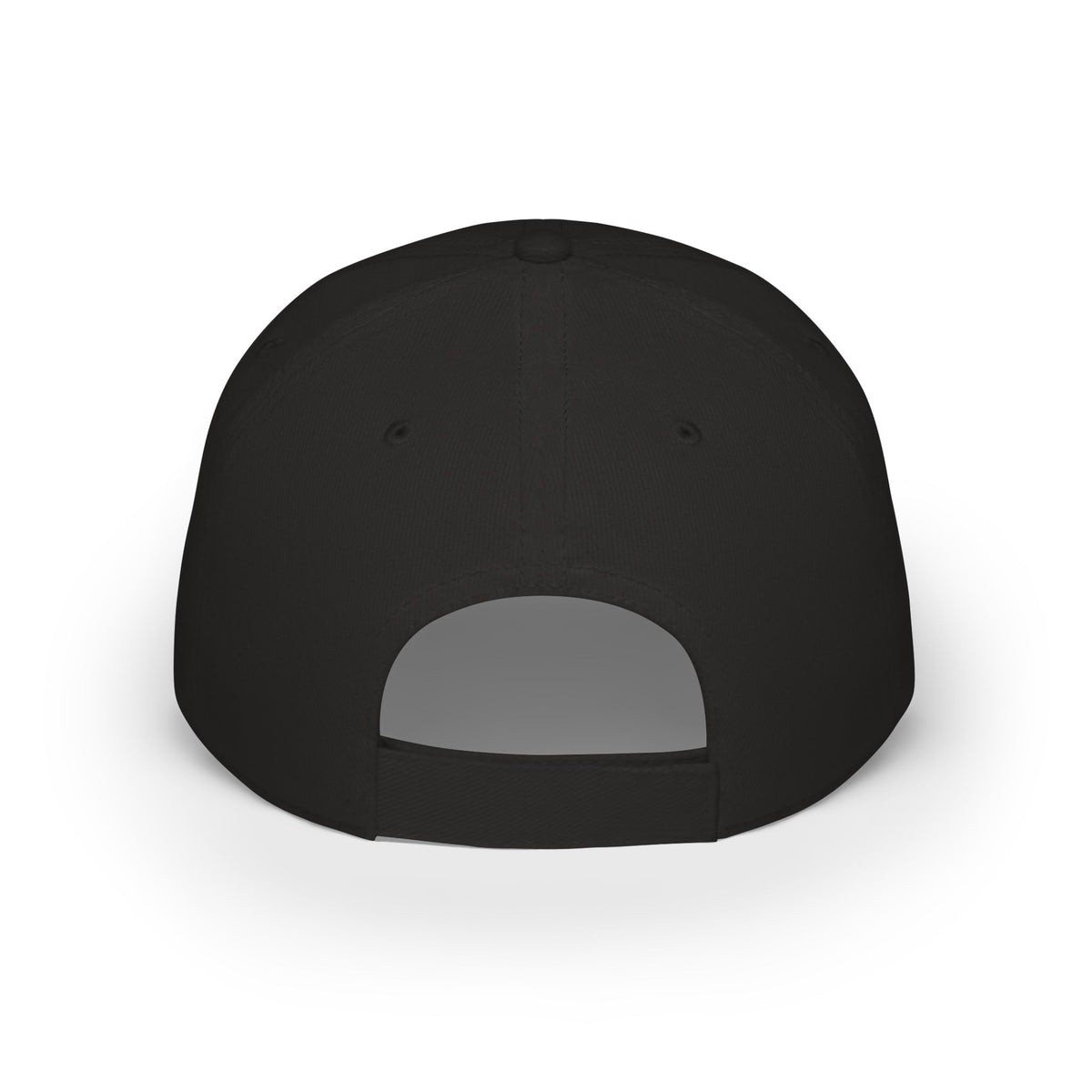 Low Profile Baseball Cap — "Coffee, Kids, Chaos & Hope" Colorful Floral Design