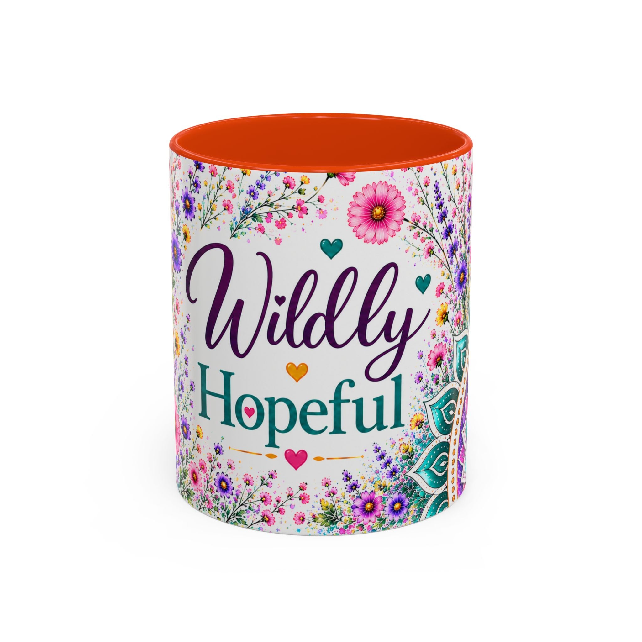Wildly Hopeful Floral Ceramic Mug (11oz/15oz)