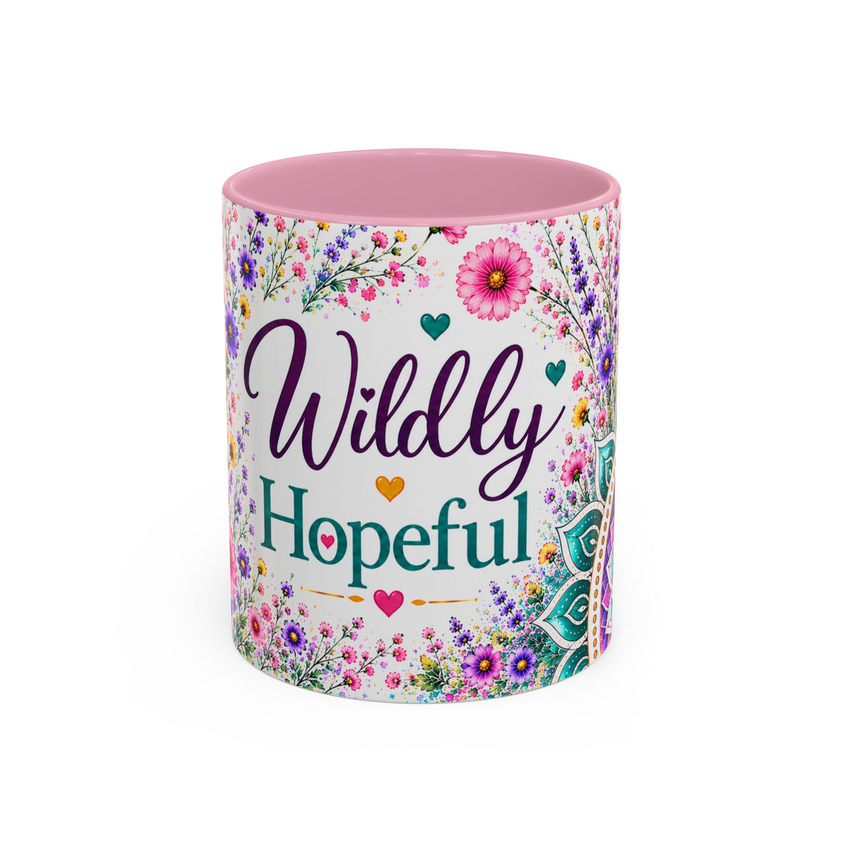Wildly Hopeful Floral Ceramic Mug (11oz/15oz)