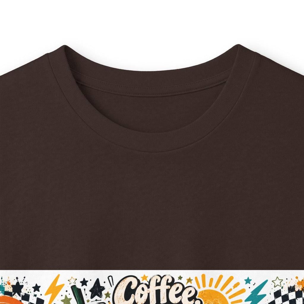 Coffee, Kids, Chaos & Hope Long Sleeve Tee, Men/Women/Teacher/Coach/School Staff
