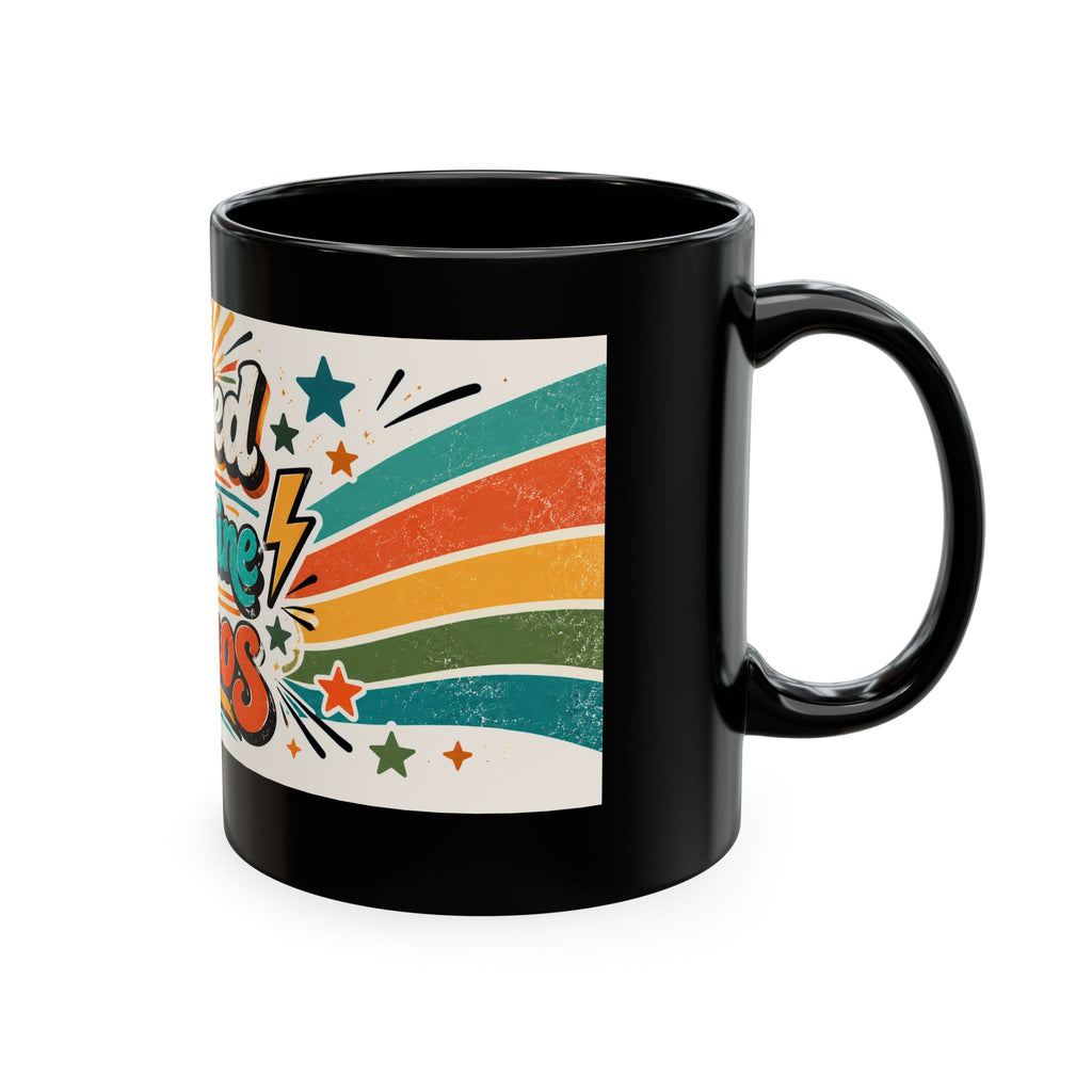 Fueled by Caffeine and Chaos Traditional Ceramic Mug for Coffee lovers, teachers, coaches, counselors, parents