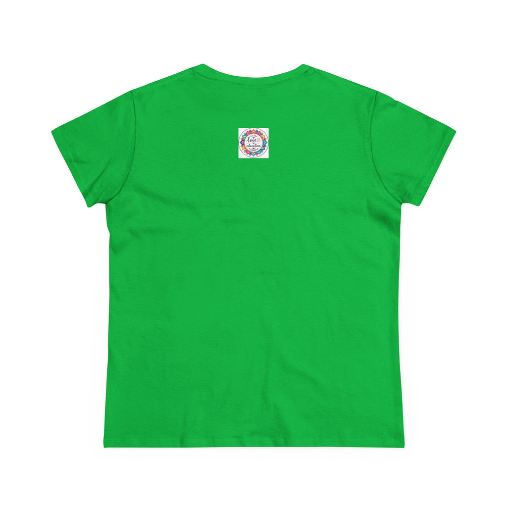 Women’s Tee - "Harvest Hope, Cultivate Kindness" Floral Inspirational Shirt
