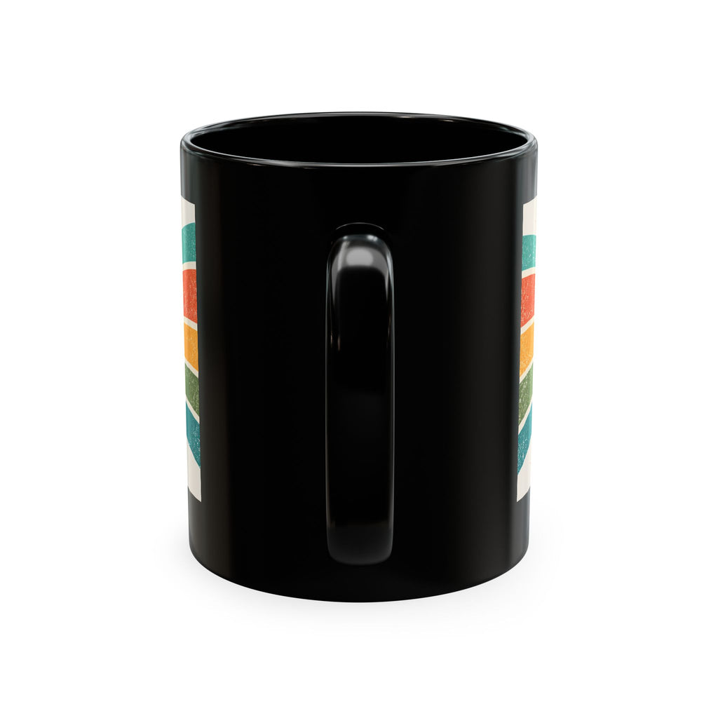 Fueled by Caffeine and Chaos Traditional Ceramic Mug for Coffee lovers, teachers, coaches, counselors, parents