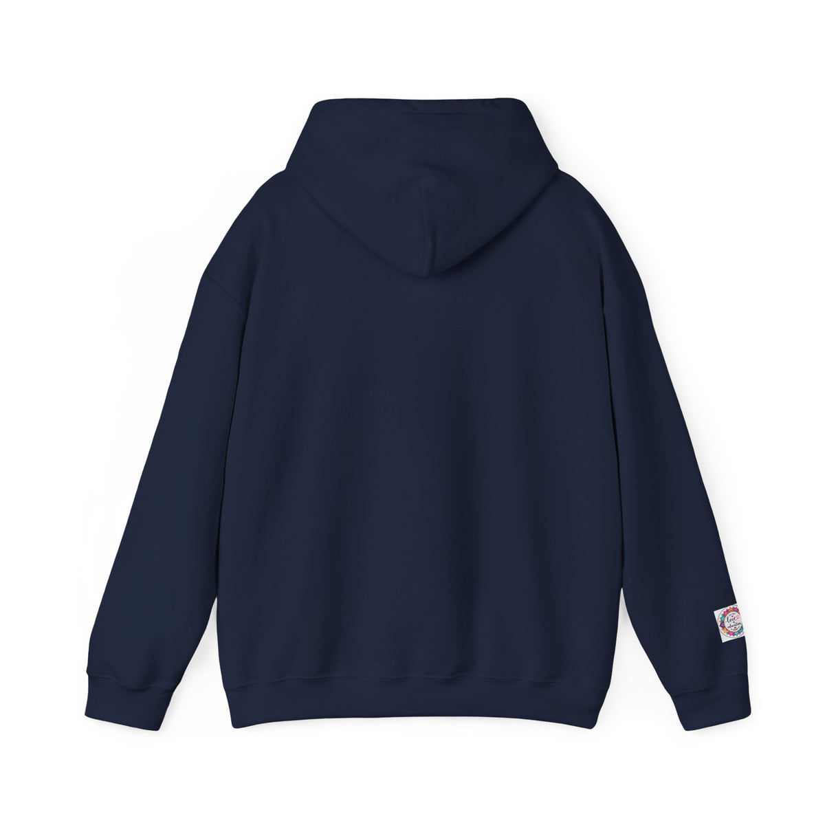 Wildly Hopeful Floral Hoodie — "Wildly Hopeful" Inspirational Retro-Flower Pullover