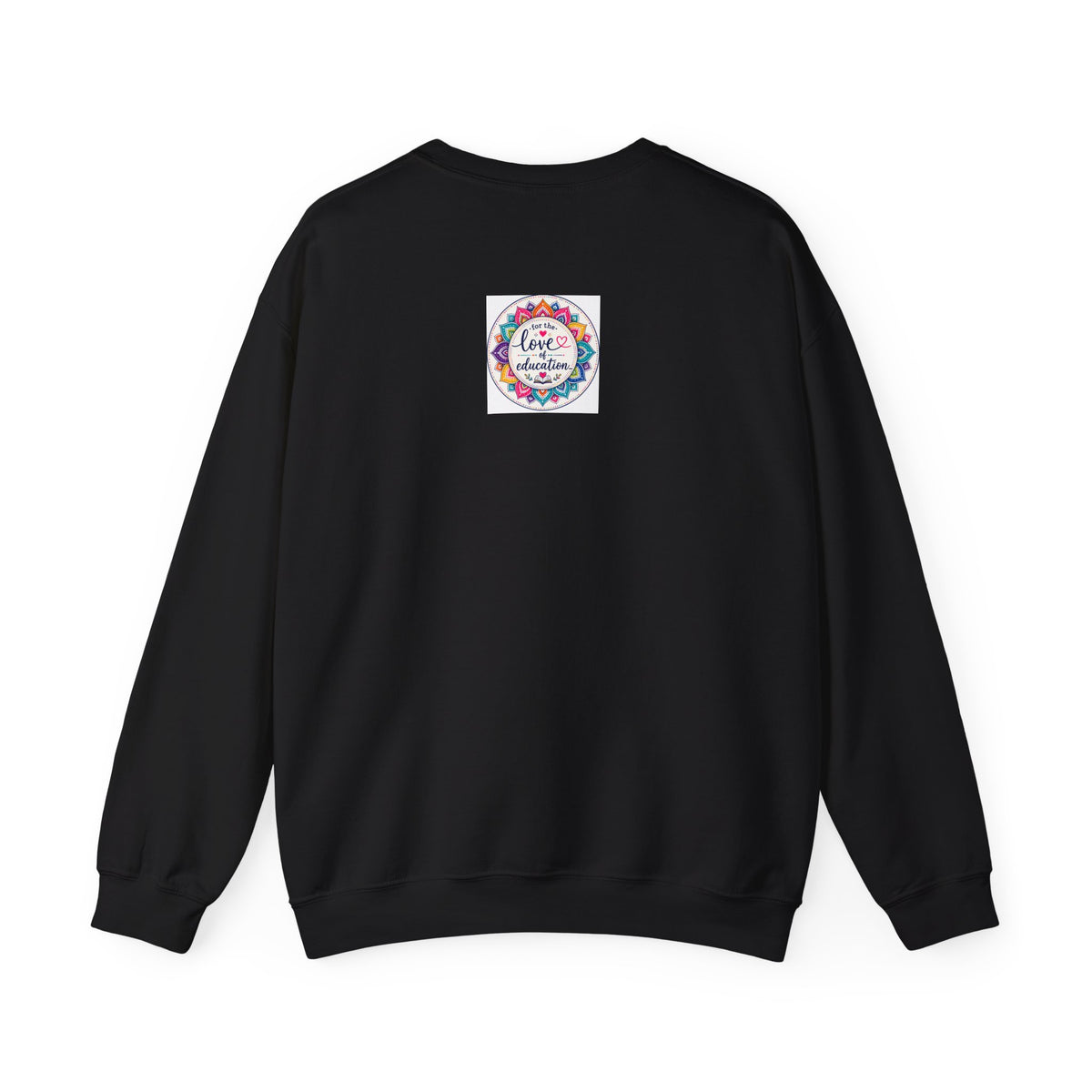 Chaos Coordinator Crewneck Sweatshirt — Funny Floral Educator/Parent Design