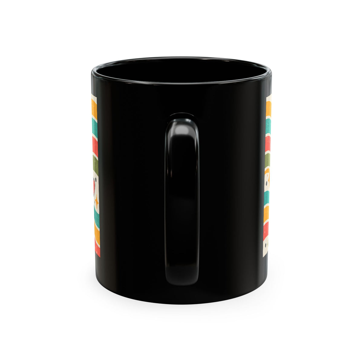 Fueled by Caffeine and Chaos Traditional Ceramic Mug for Teachers, Leaders, Chaos Coordinators