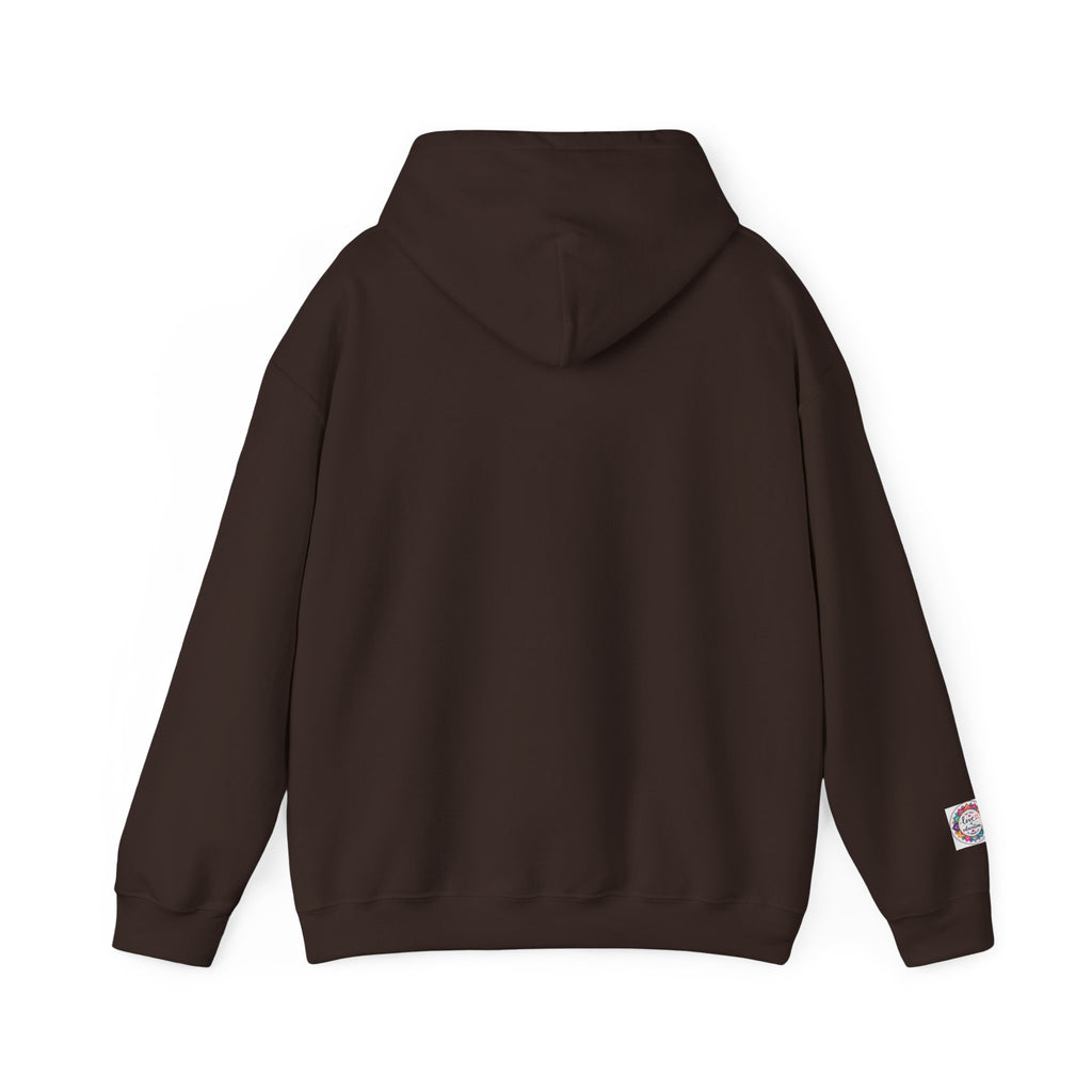 Wildly Hopeful Floral Hoodie — "Wildly Hopeful" Inspirational Retro-Flower Pullover