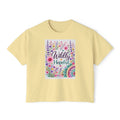 Wildly Hopeful Floral Boxy Tee