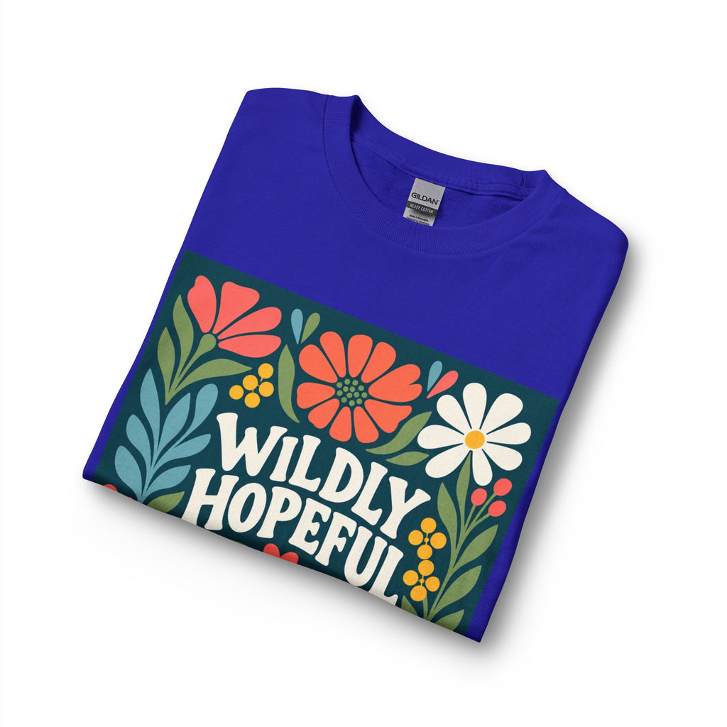 Wildly Hopeful Retro Floral Long Sleeve Tee