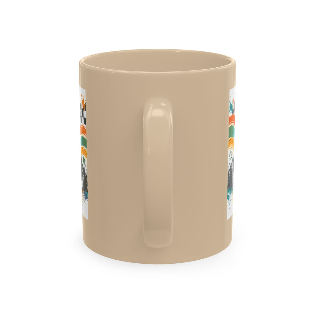 Coffee, Kids, Chaos & Hope Ceramic Mug — Funny Dad/Parent/Teacher/Counselor Coffee Cup
