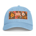 Wildly Hopeful Floral Cap — Embroidered Flower Patch Hat