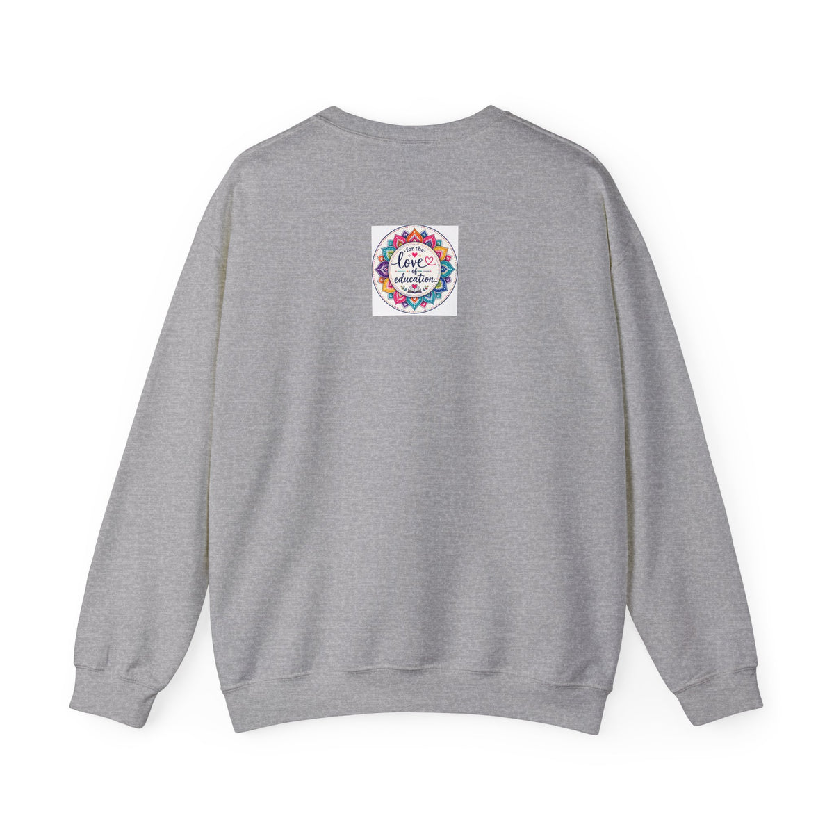 Chaos Coordinator Crewneck Sweatshirt — Funny Floral Educator/Parent Design
