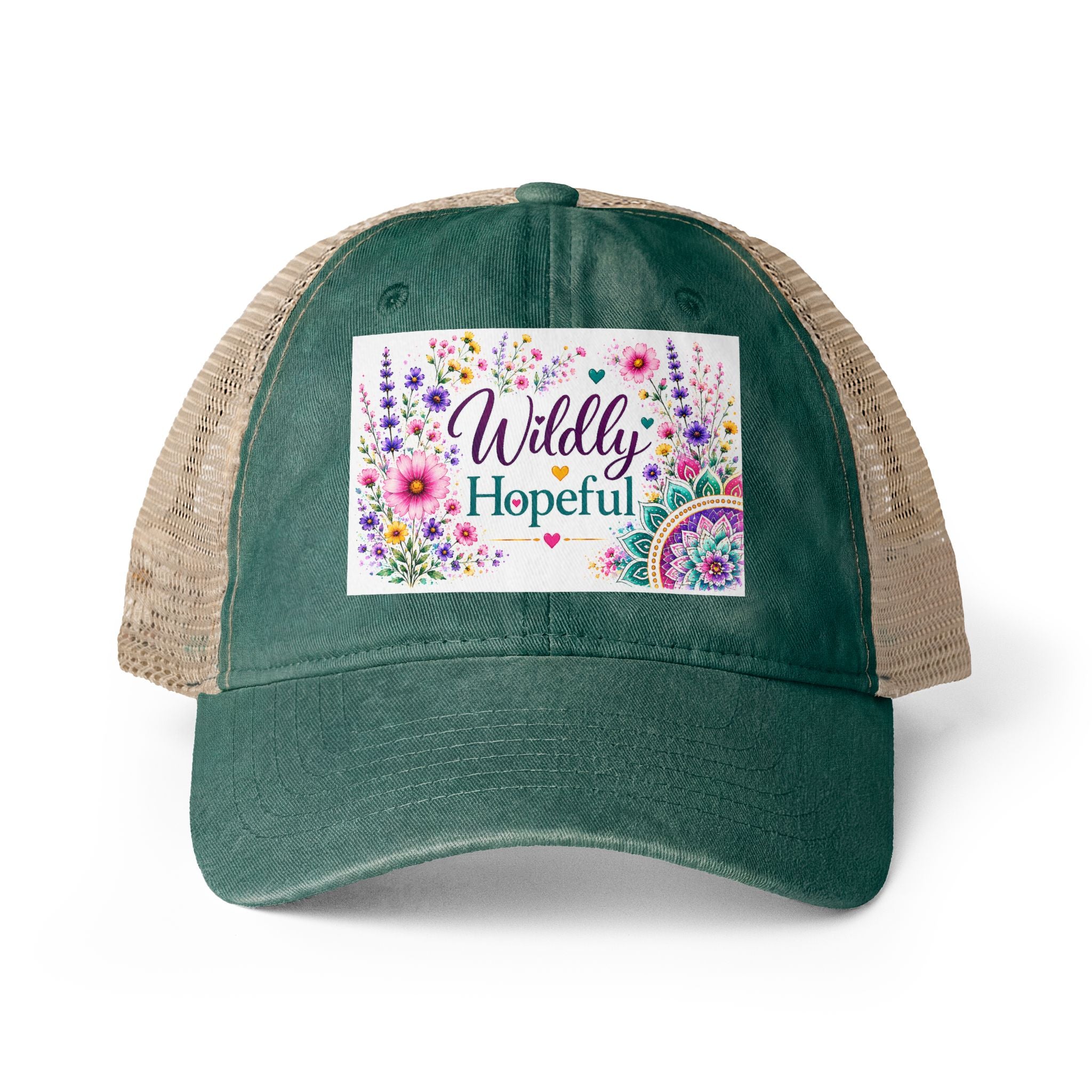 Women's Washed Mesh-Back Cap
