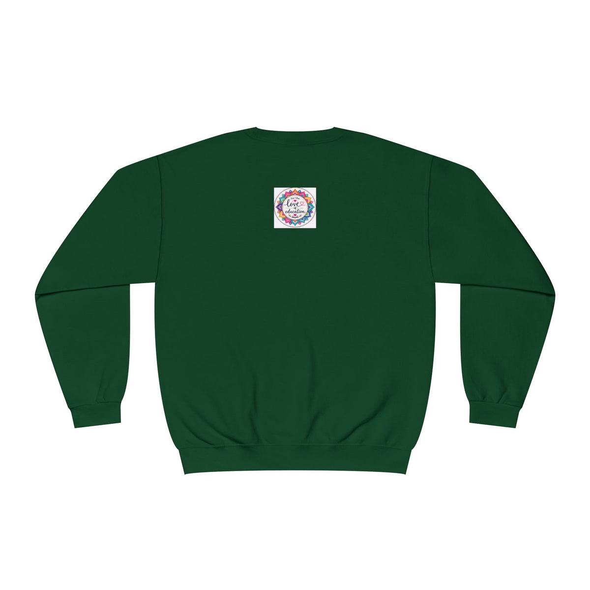 Coffee, Kiddos, Chaos & Hope Crewneck Sweatshirt, Teacher/School Staff/Mom Gift
