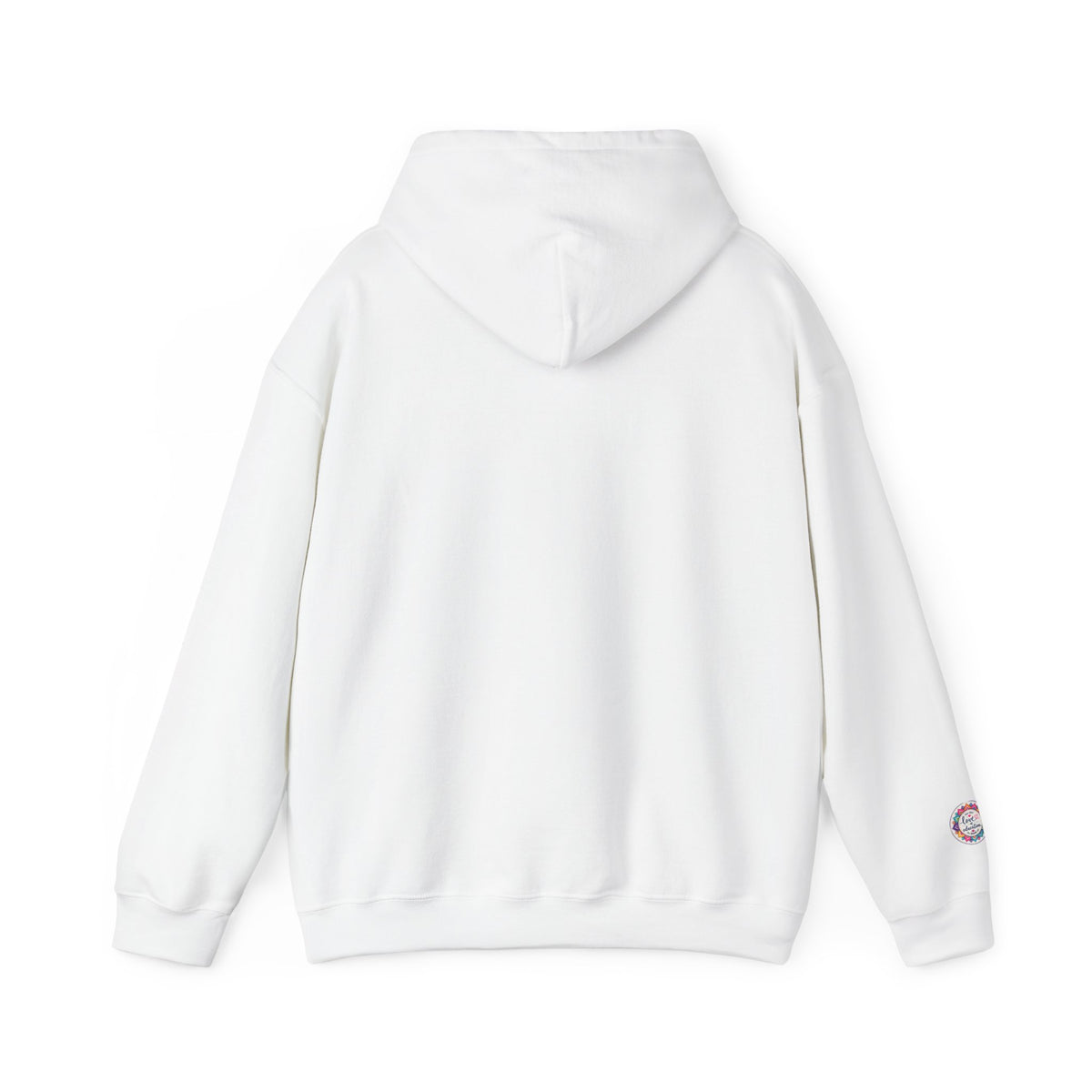 Wildly Hopeful Floral Hoodie — "Wildly Hopeful" Inspirational Retro-Flower Pullover