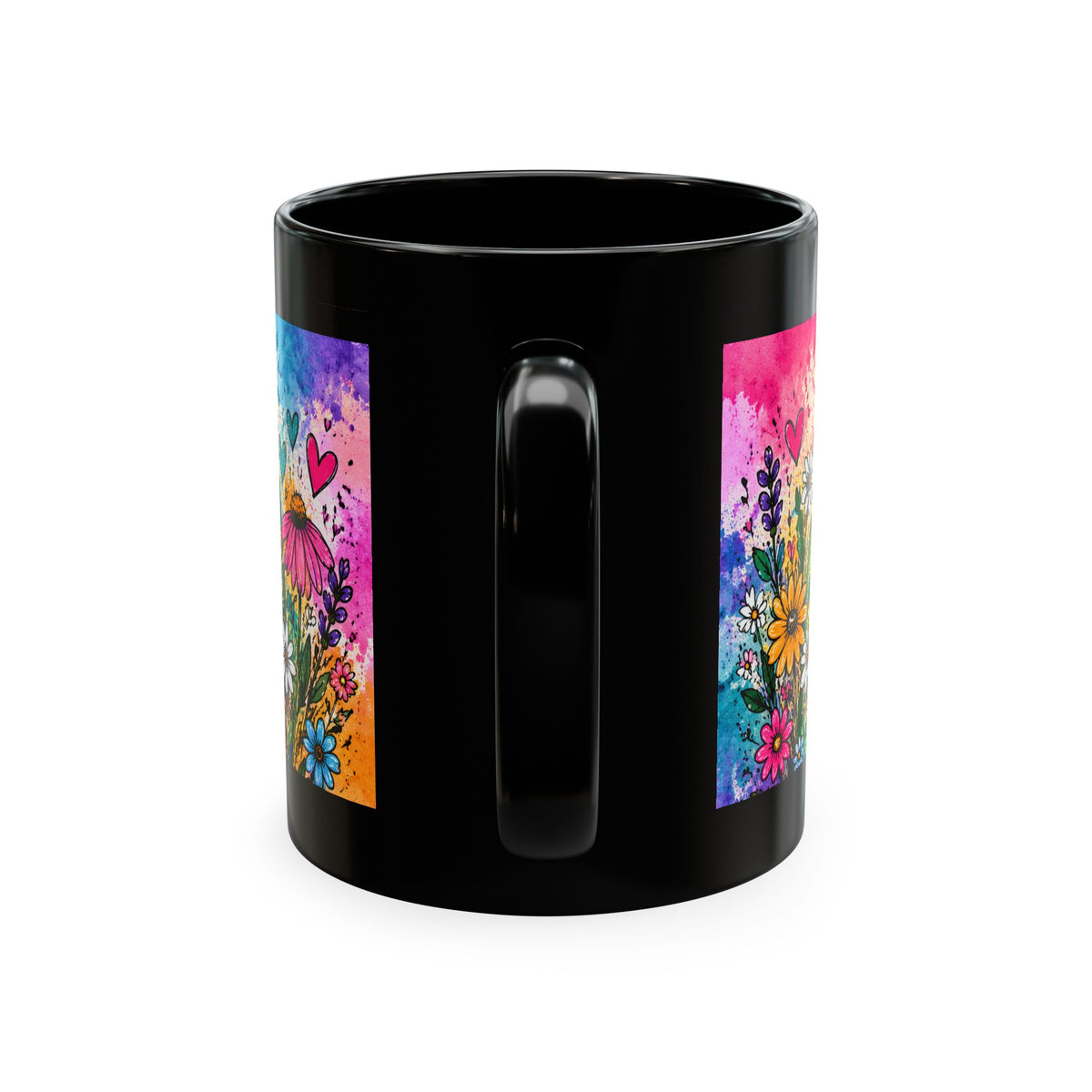 Coffee, Kids, Chaos & Hope Ceramic Mug — Colorful Teacher/Counselor/Principal/Mom Gift
