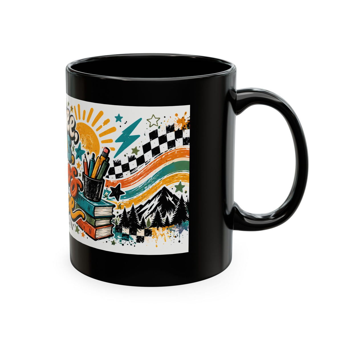 Coffee, Kids, Chaos & Hope Ceramic Mug — Funny Dad/Parent/Teacher/Counselor Coffee Cup