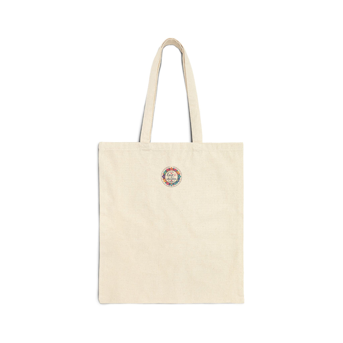 Chaos Coordinator Canvas Tote — Funny Floral Organizer Gift Bag